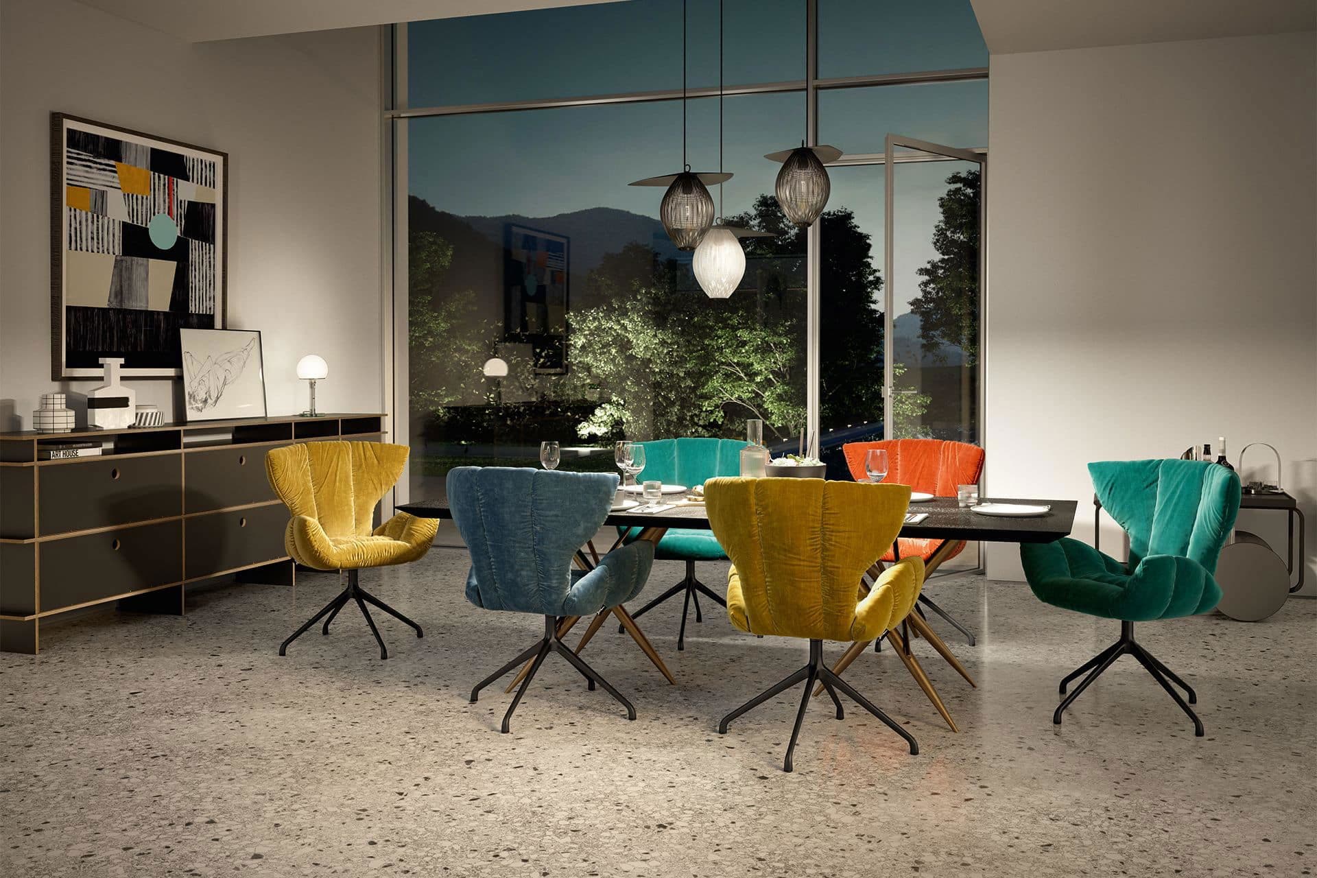Bretz Austria Stuhlsessel Cassia