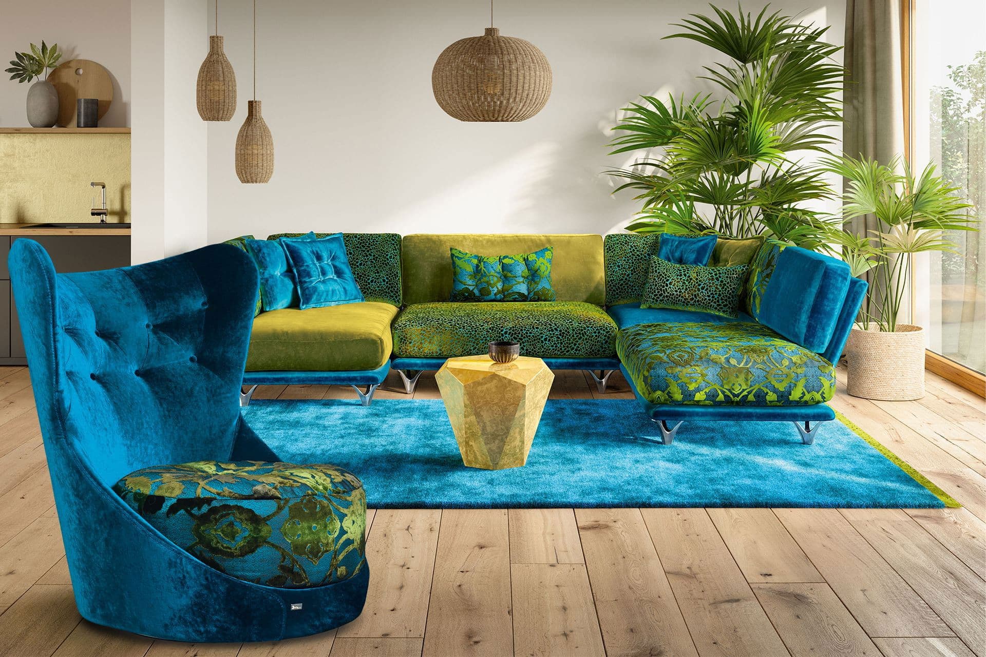 Bretz Austria Armchairs Cocoa Island